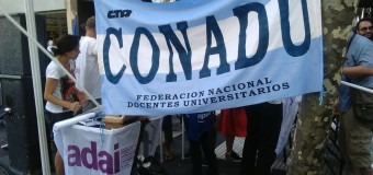 Paritarias Universitarias: Plenario de CONADU exigirá apertura frente al Ministerio de Educación