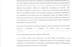 JUNTA ELECTORAL CONADU- ACTA NRO. 10. ELECCIONES PERÍODO 2025 – 2029