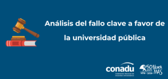 Fallo clave a favor de la universidad pública: análisis de la sentencia