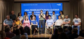 A sala llena, asumió la nueva conducción de CONADU
