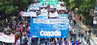 La CONADU profundizará su plan de lucha con el horizonte en Córdoba, a 100 años de la reforma universitaria.