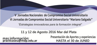 V Jornadas Nacionales de Compromiso Social Universitario