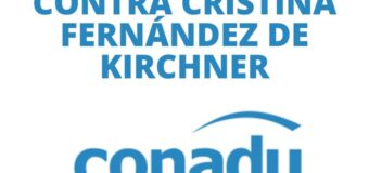 CONADU REPUDIA LA PERSECUCIÓN JUDICIAL CONTRA CRISTINA FERNÁNDEZ DE KIRCHNER