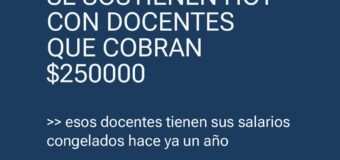 El gobierno no cumple con la Ley de Financiamiento Universitario