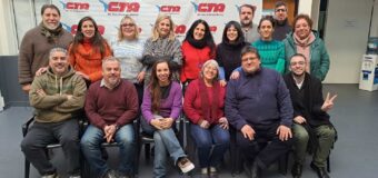 Reunión de sindicatos CTA T, integrantes de Radar Intersindical de Cultura
