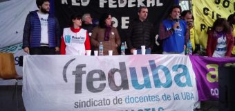 CONADU y FEDUBA EN LA OCUPACIÓN PACÍFICA del MINCyT: por el cumplimiento del acuerdo de los 500 investigadores al CONICET