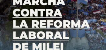 LA UNIVERSIDAD MARCHA CONTRA LA REFORMA LABORAL