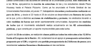 Sin salarios dignos, no hay universidad de calidad