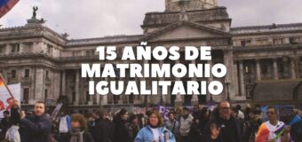 15 años de matrimonio igualitario