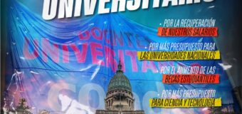 Presentación del Proyecto de Ley de FINANCIAMIENTO UNIVERSITARIO