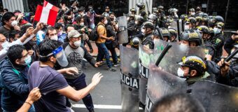 Repudio a la brutal represión contra el pueblo peruano