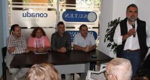 SUTEN-SIDUNJS inauguró sede y realizó una conferencia con el Dr. Hurtado