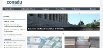 CONADU lanza su Plataforma Virtual de Capacitación